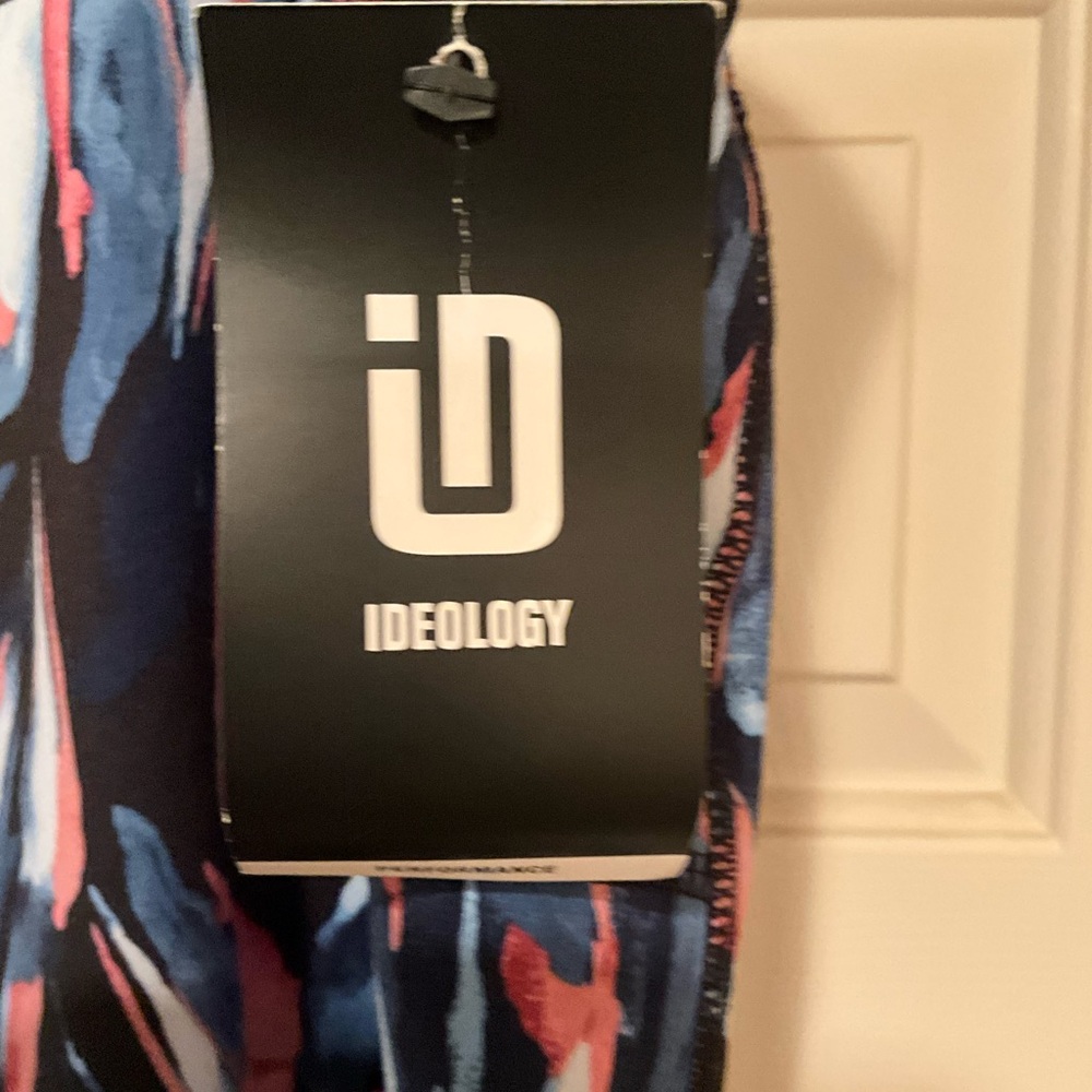 IDEOLOGY Plus Size Painterly Black Printed 7/8 Length Leggings Size 3X NWT - Picture 8 of 14